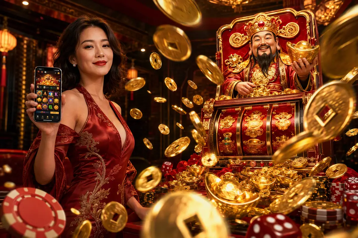 mamak21 Casino suasana meja live dealer